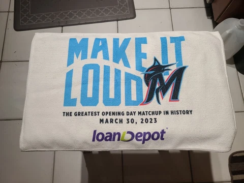 Miami Marlins Towels thumbnail