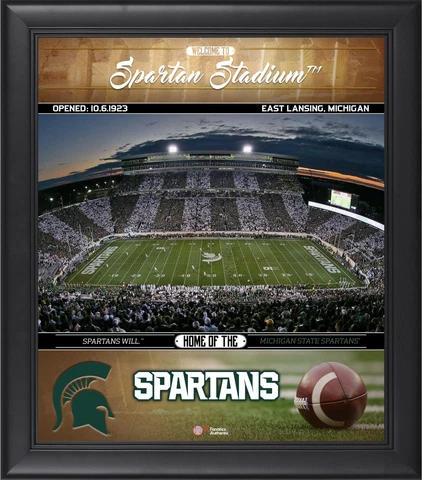 Michigan State Spartans Plaques thumbnail