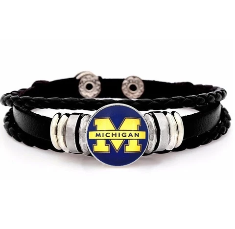 Michigan Wolverines Bracelets thumbnail