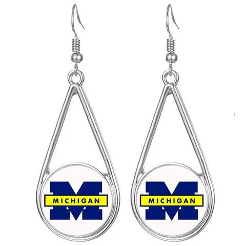 Michigan Wolverines Earrings thumbnail