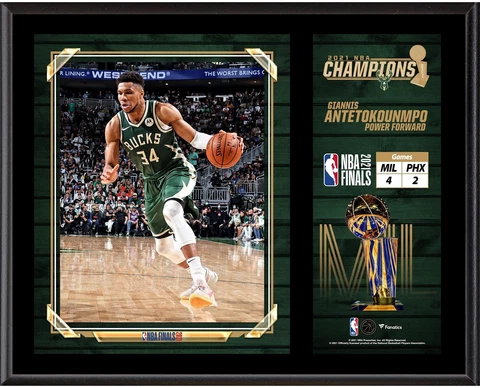 Milwaukee Bucks Plaques