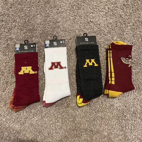 Minnesota Golden Gophers Socks thumbnail