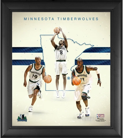 Minnesota Timberwolves Plaques