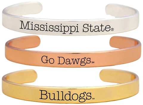 Mississippi State Bulldogs Bracelets thumbnail