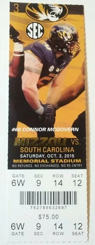Missouri Tigers Tickets thumbnail
