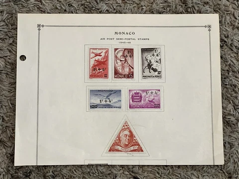 Monaco Stamps thumbnail
