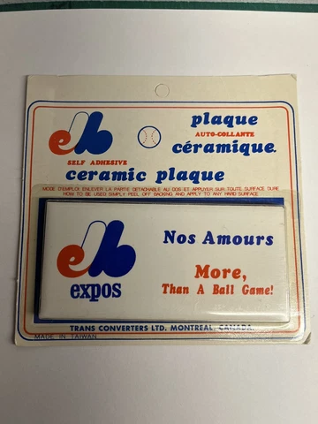 Montreal Expos Plaques thumbnail