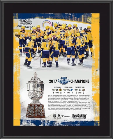 Nashville Predators Plaques thumbnail