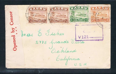 Nauruan Postal Stamps thumbnail