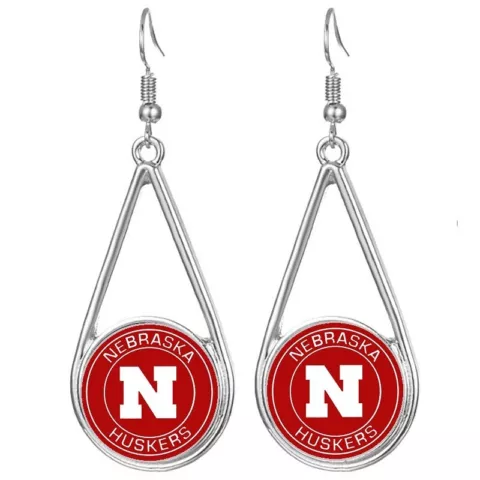 Nebraska Cornhuskers Earrings thumbnail
