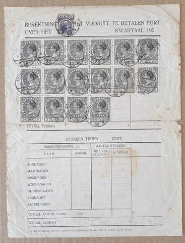Netherlands & Colonies Stamps thumbnail