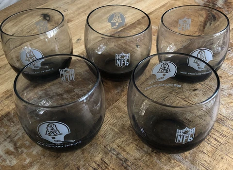 New England Patriots Glasses