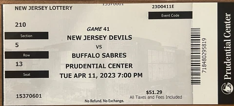New Jersey Devils Tickets thumbnail