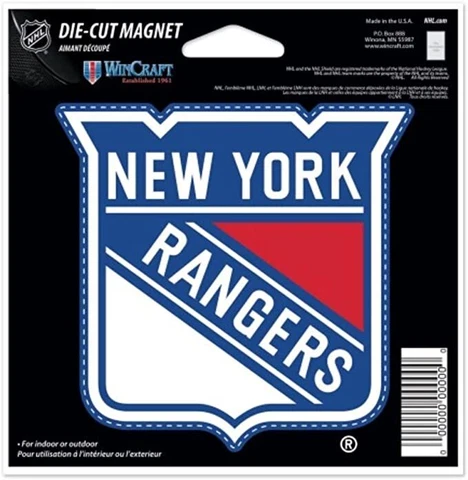 New York Rangers Magnets thumbnail