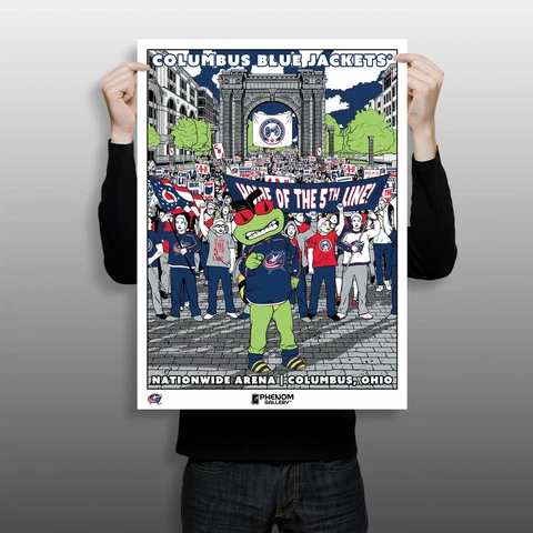 NHL Fan Serigraph Prints thumbnail