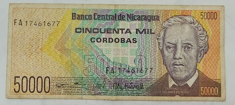 Nicaraguan Paper Money thumbnail