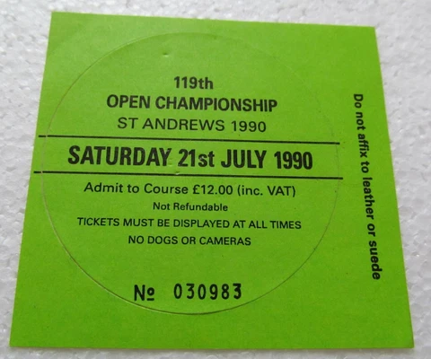 Nick Faldo Tickets