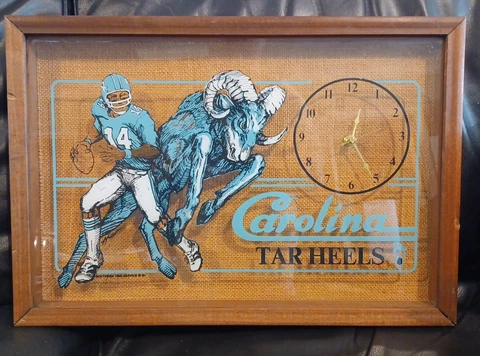 North Carolina Tar Heels Clocks thumbnail