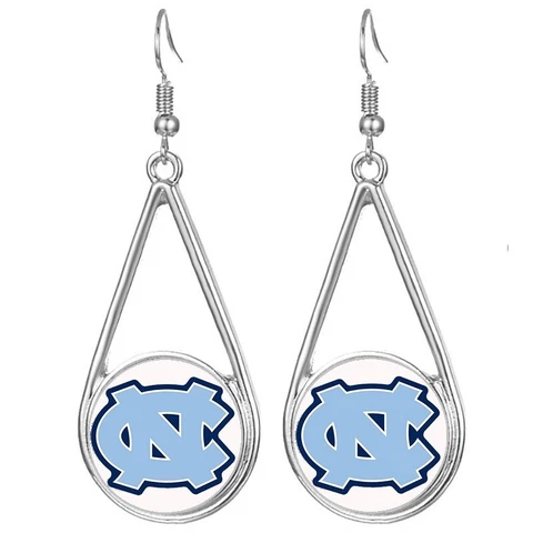 North Carolina Tar Heels Earrings thumbnail