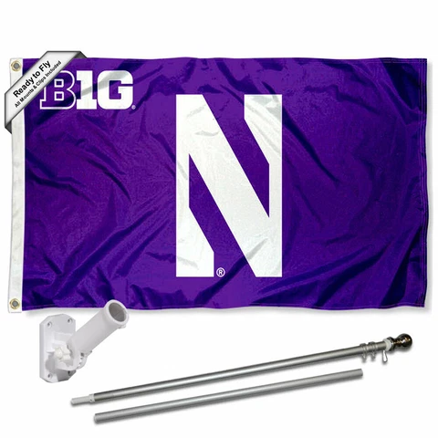 Northwestern Wildcats Flags thumbnail