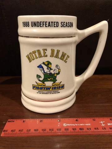 Notre Dame Fighting Irish Mugs thumbnail