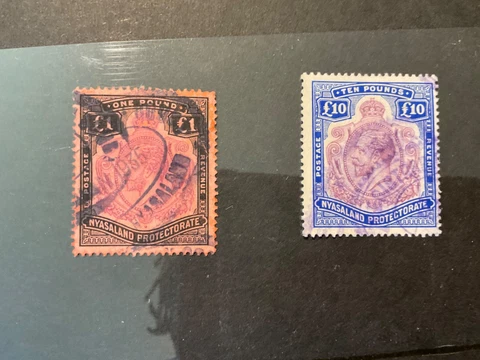 Nyasaland/British Central Africa Stamps thumbnail