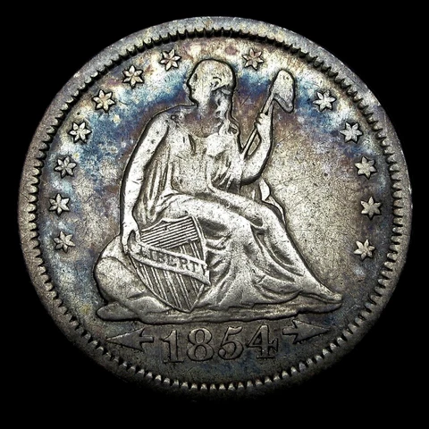 O Seated Liberty Quarters thumbnail