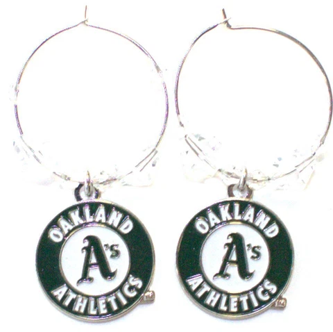 Oakland Athletics Earrings thumbnail