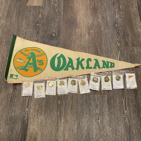 Oakland Athletics Pennants thumbnail