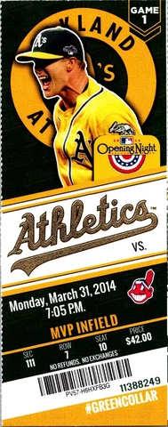Oakland Athletics Tickets thumbnail