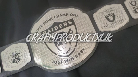 Oakland Raiders Belts thumbnail