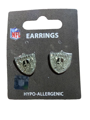 Oakland Raiders Earrings thumbnail