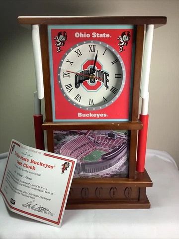 Ohio State Buckeyes Clocks thumbnail