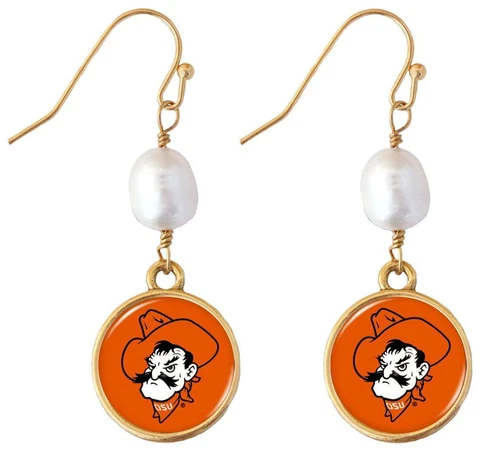 Oklahoma State Cowboys Earrings thumbnail