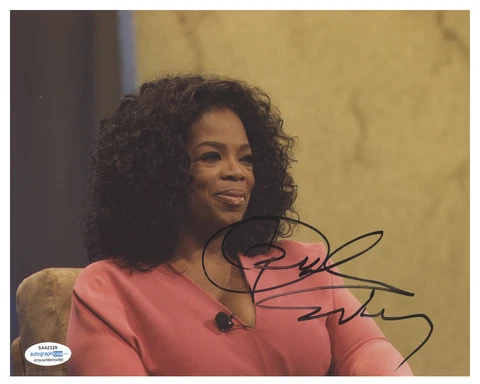 Oprah Winfrey Autographs