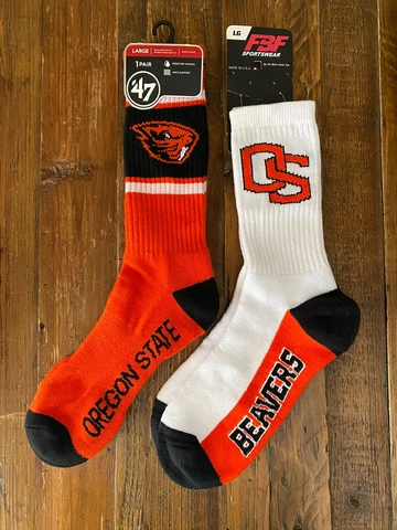 Oregon State Beavers Socks thumbnail