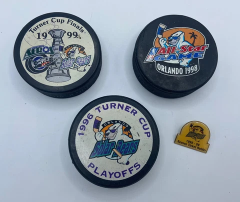Orlando Solar Bears Pucks thumbnail