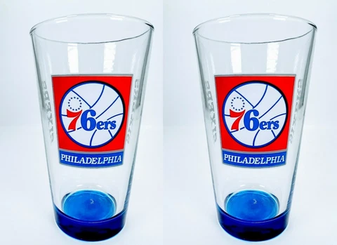 Philadelphia 76ers Glasses thumbnail