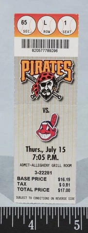 Pittsburgh Pirates Tickets thumbnail
