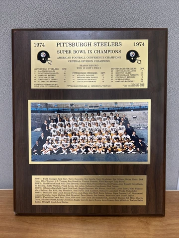 Pittsburgh Steelers Plaques thumbnail