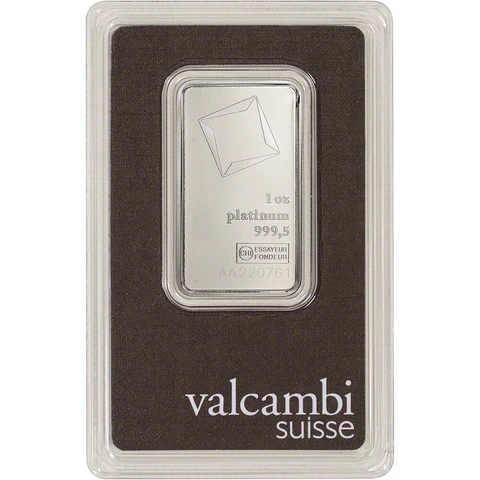 Platinum Bullion Bars & Rounds thumbnail