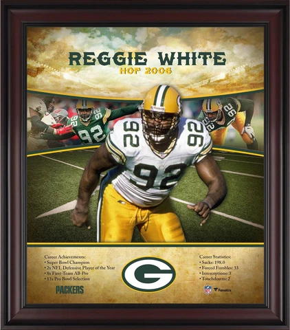 Reggie White Plaques