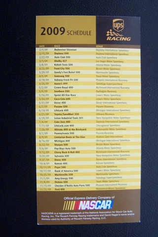 Roush Fenway Racing Postcards
