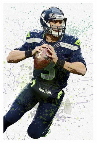 Russell Wilson Posters thumbnail