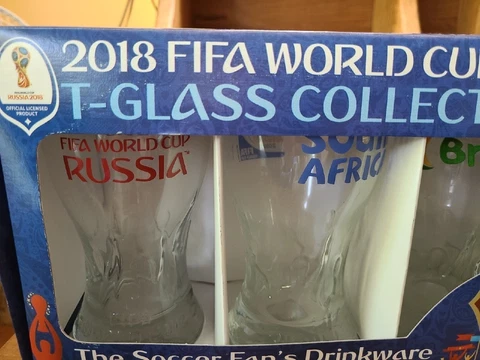 Russia National Soccer Team Glasses thumbnail