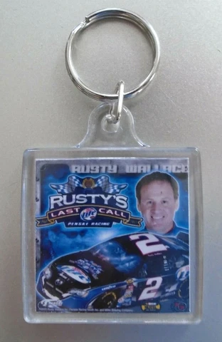 Rusty Wallace Keychains