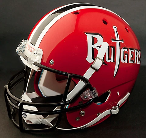 Rutgers Scarlet Knights Helmets