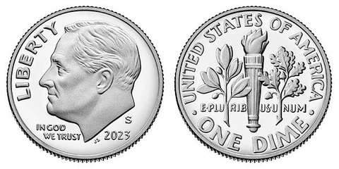 S Roosevelt Dimes thumbnail