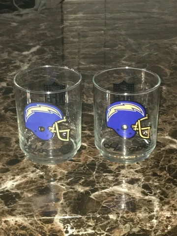 San Diego Chargers Glasses thumbnail