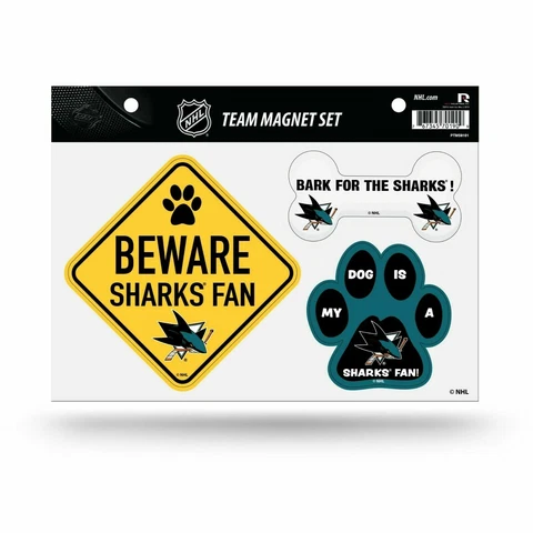 San Jose Sharks Magnets thumbnail